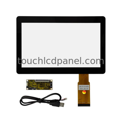 comprare 10.1'' Widescreen 224.48 x 126.38mm PCAP Touch Panel con 10ms di proiezione del tocco capacitivo online manufacture