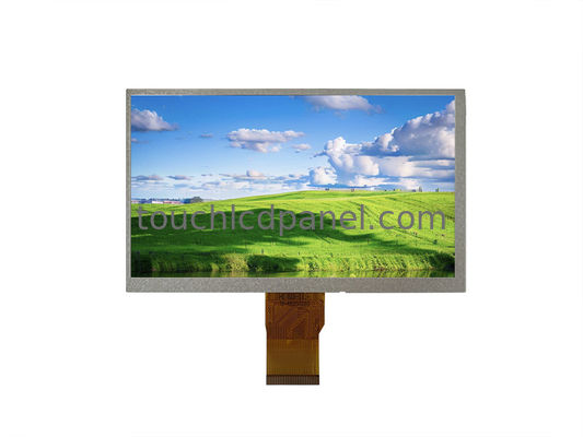 comprare Pannello di visualizzazione a cristalli liquidi da 7 pollici con luminosità di 400 Cd/m2 e risoluzione 1024x600 online manufacture