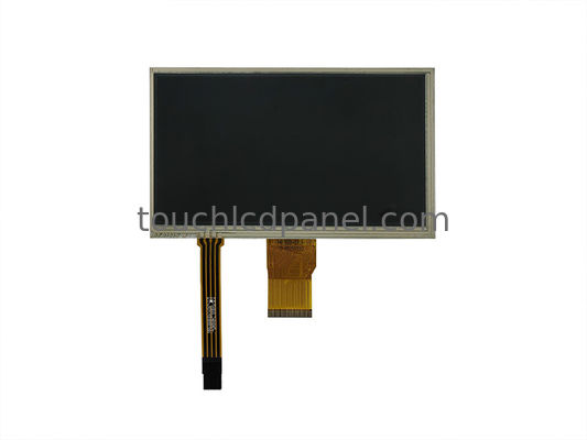 comprare Pannello LCD da 7 pollici 1024x600 con pannello touch resistivo a 4 pin 2.54 per pannello di controllo industriale online manufacture