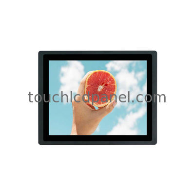 comprare 12.1-inch 1024x768 touchscreen monitor con telaio in lega di alluminio incorporato dall' esterno per pannelli di controllo industriali online manufacture