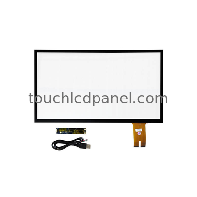 comprare 17.3 pollici 2,0 mm schermo sensori tocco proiettato con vetro temperato e controller ILITEK ILI2510 per dispositivi interni online manufacture