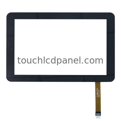 10.1'' 4 Wire Resistive Touchscreen Con Bezel Nero Per Montare Il Flush EMI Immunity Touchscreen Panel