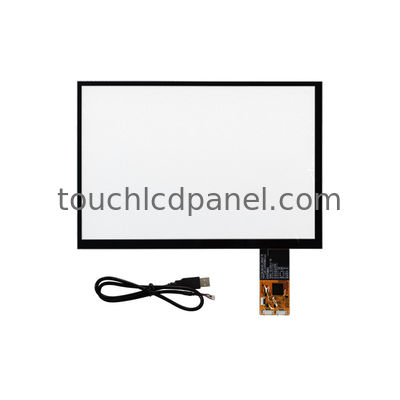 Vetro temperato 10,1 pollici Multi Touch PCAP touchscreen con controller ILITEK touch