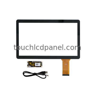 13.3'' 1920 X 1080 pannello sensoriale capacitivo proiettato con vetro temperato chimicamente