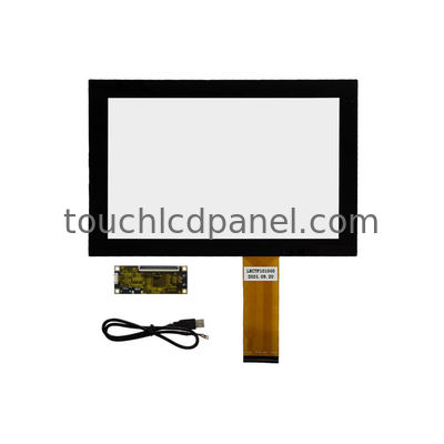 10.1'' Risposta rapida 10 ms PCAP touchscreen interattivo proiettato capacitivo touchscreen vetro