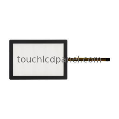 10ms Tempo di risposta 10.1'' 5 Wire Resistive Touch Panel Con Hardness Superficial Bezel Nero 3H