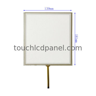 8 pollici 163 mm x 121 mm Area attiva Resistivo touchscreen Monitor con 73% di trasmissione