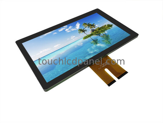 15.6 pollici 10 mm Anti-esplosione vetro touch sovrapposizione con proiettata tecnologia capacitive touch legato sul pannello LCD