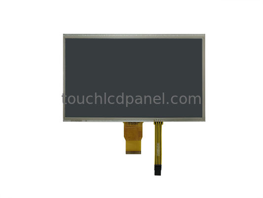 10.1-inch Resistive Touch LCD Panel 1024x600 Risoluzione 400 Nits Luminosità con FPC a 50 pin per il display e alloggiamento a 4 pin 2.54 per il tocco