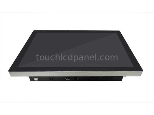 17-inch Wide Operating Temperature -20~70°C PCAP Touch Monitor con 800 Nits Brightness FHD 1920x1200 Pixels Pannello LCD ed Otticamente legato con Touchscreen Overlay