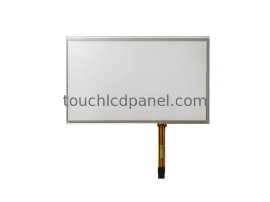Pannello touch resistivo a 4 fili da 10,1 pollici con cavo di collegamento a 4 pin 2.54 Housing per pannello LCD widescreen con risoluzione 1024x600 o 1920x1080