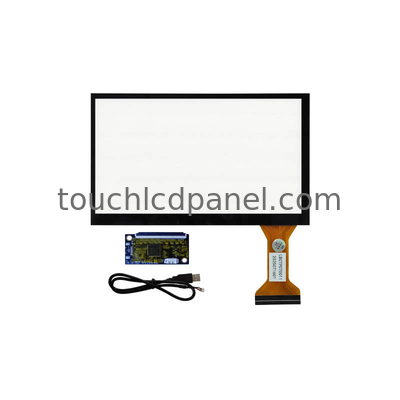 7-inch 10-Point Touch PCAP Touch Screen Overlay con vetro frontale temperato