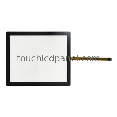 15 pollici resistente a 5 fili pannello sensoriale con bordello nero per i monitor a touchscreen flush