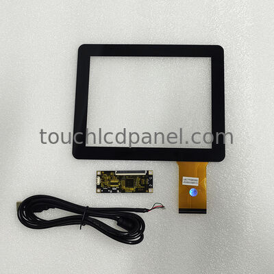 8.0-inch Multi Touch Capacitive Touch Glass con interfaccia USB Plug and Play per fornire un controllo del tatto preciso e durata
