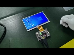 Pannello di visualizzazione a cristalli liquidi da 7 pollici con luminosità di 400 Cd/m2 e risoluzione 1024x600